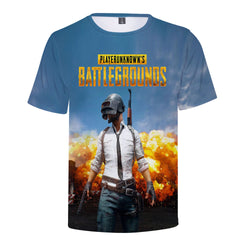 Hot Game PUBG 3D t shirt Men/women Aikooki Fashion Playerunknown's Battlegrounds Men's t shirt PUBG 3D Print Plus Size Clothe