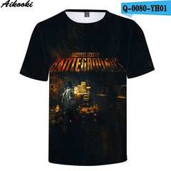 Hot Game PUBG 3D t shirt Men/women Aikooki Fashion Playerunknown's Battlegrounds Men's t shirt PUBG 3D Print Plus Size Clothe