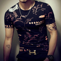 Casual Patchwork Short Sleeve