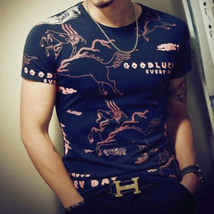 Casual Patchwork Short Sleeve