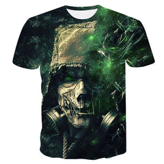 Wolf 3D Print Animal Cool Funny T-Shirt