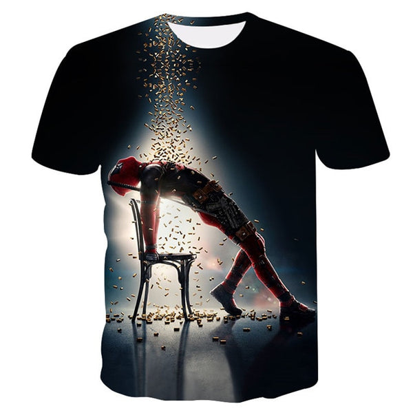 Wolf 3D Print Animal Cool Funny T-Shirt