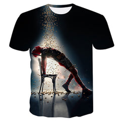 Wolf 3D Print Animal Cool Funny T-Shirt