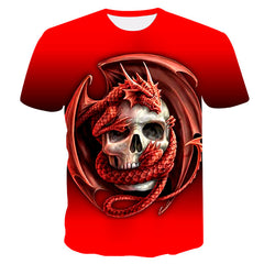 Wolf 3D Print Animal Cool Funny T-Shirt