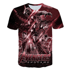 Marvel Avengers Endgame 3D print t-shirts