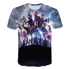 Marvel Avengers Endgame 3D print t-shirts