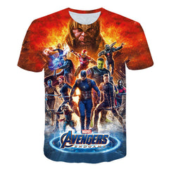Marvel Avengers Endgame 3D print t-shirts