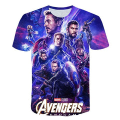 Marvel Avengers Endgame 3D print t-shirts