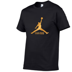 ordan 23 Brand Logo Print Cotton