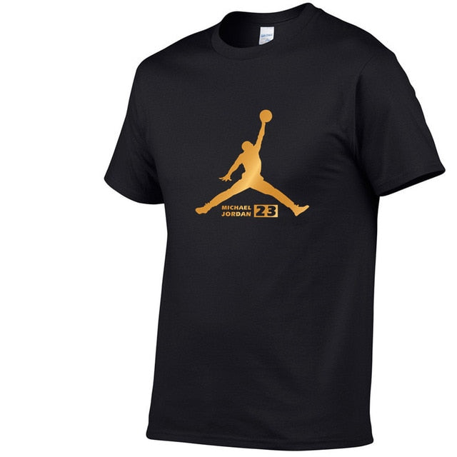 ordan 23 Brand Logo Print Cotton