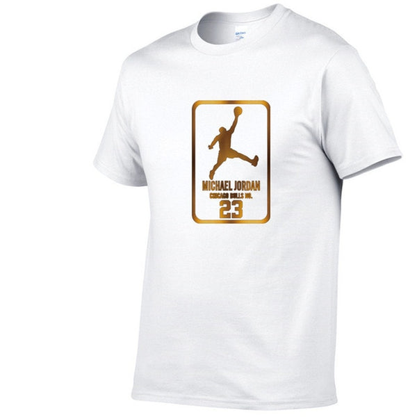 ordan 23 Brand Logo Print Cotton